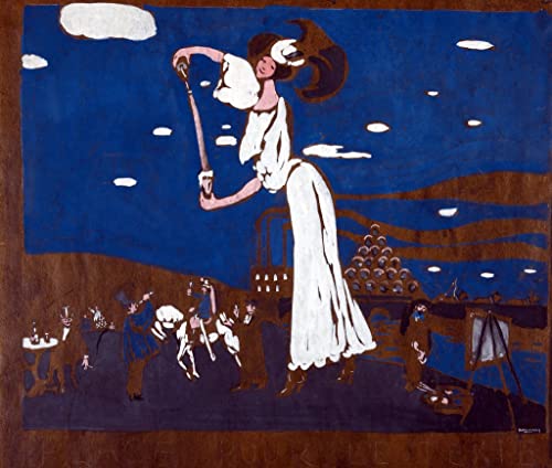 Affiche sur toile art mural Kandinsky poster boulangerie francaise retro