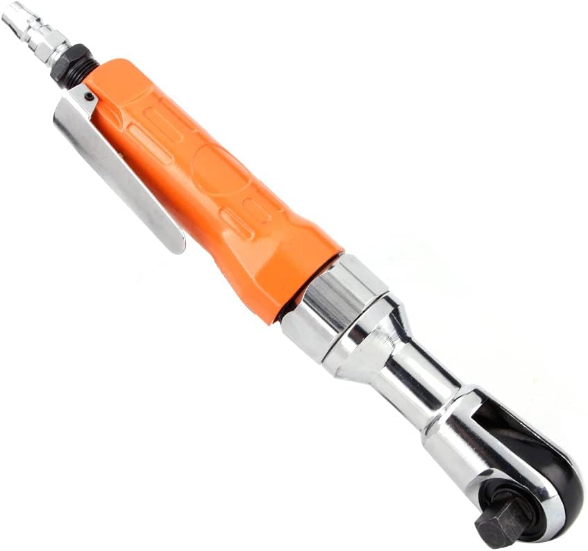 Acouto Pneumatic Ratchet Wrench High Torsion for Workshop Automotive Repairing Air Hand Power Tool