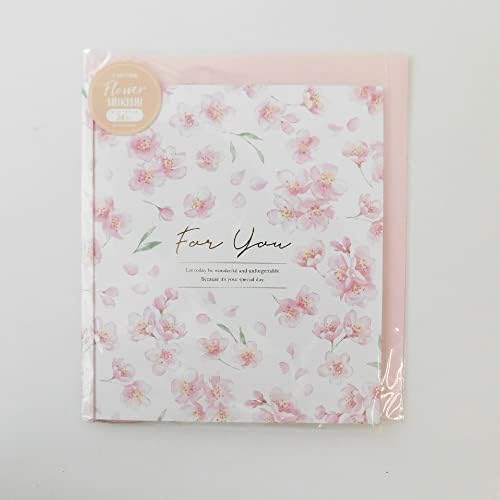 Amazon ゼットアンドケイ 二つ折り色紙フラワー メッセージシール 24枚付 二つ折り 寄せ書き 大人数 かわいい さくら 色紙 文房具 オフィス用品