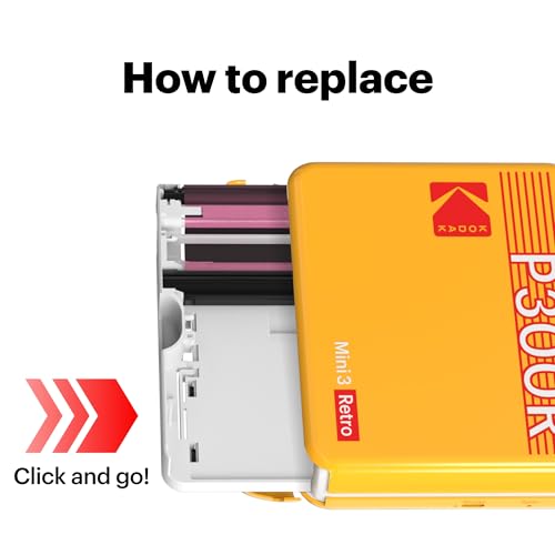 Image of Kodak Film Cartridge (3x3 inches) Mini Shot 3, 60 Sheets