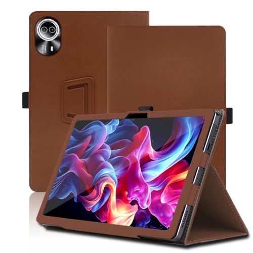 Étui Urao G140L 14 pouces housse tablette marron avec support