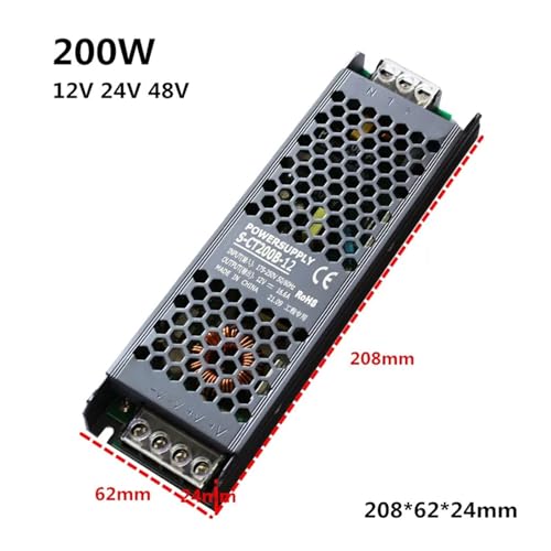 Alimentation technique LED 24v évite scintillement caisson lumineux 200w - 2