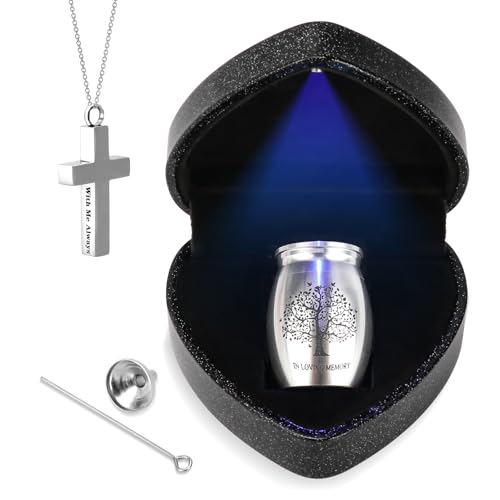 Small Urns Keepsake Silver