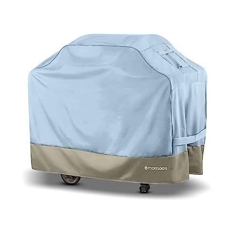 [monsoon] BBQ Grill Cover Waterproof Barbecue Grill Covers (55") Cover