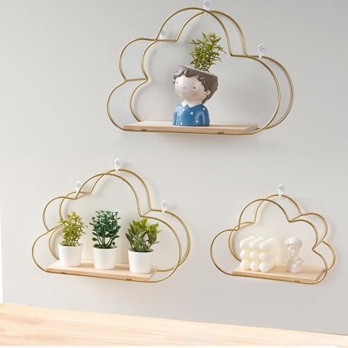 Étagère murale nuage pour optimiser mur vide de chambre à coucher - 5