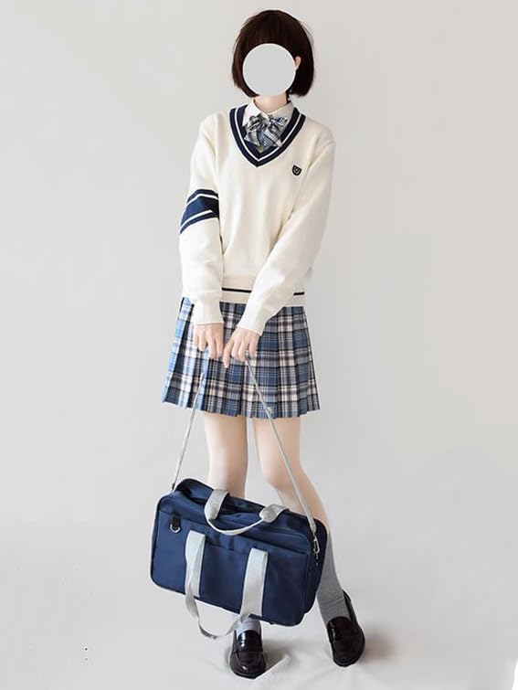 Japanese School Shoulder Bag Tote Messenger Kawaii Bag Crossbody Cute Bookbag Anime Cosplay Girls Student Nylon - Image 2