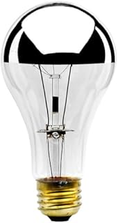Bulbrite 100A21HM 100 Watt Incandescent Half Chrome A21 Medium Base 12 Ct