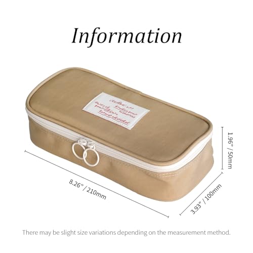 Image of Monolike Archive247 Standard Pencil Case 01. Deep mint - Pencil Pouch, Portable Pencil Bag, Pencil Case, Office Pouch case