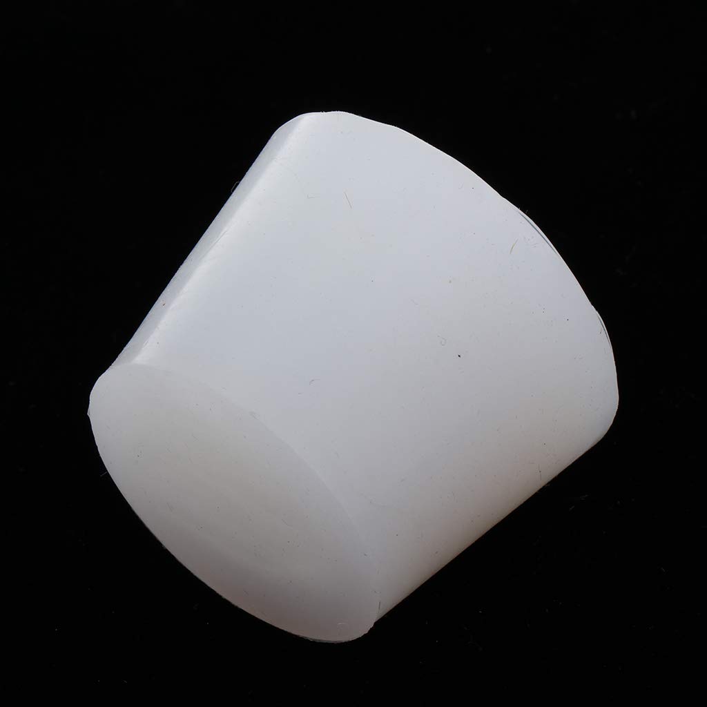 Bouchon de bouteille de vin en silicone pour tube de verrerie de laboratoire 4-10 cm, sans trou 4-10 cm