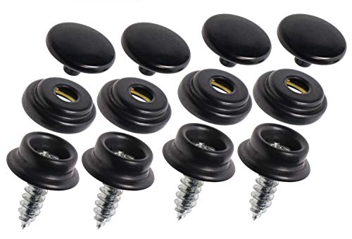 Mini Skater 4 Sets Fastener Screw Snap Stainless Steel Marine