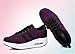 Mujer Zapatillas de Deporte Cuña Zapatos para Correr Plataforma Sneakers con Cordones...