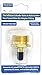 Vibrant Yard Co. LLC Tire Inflation Schrader Valve to Male Garden Hose Faucet | Winterize Blow Out Adapter Fitting for RV, Camper, and Travel Trailer (Solid Lead-Free Brass)