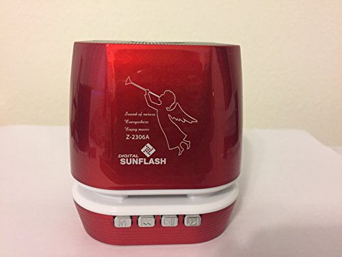 Portable Bluetooth Speaker Z-2306A Red 