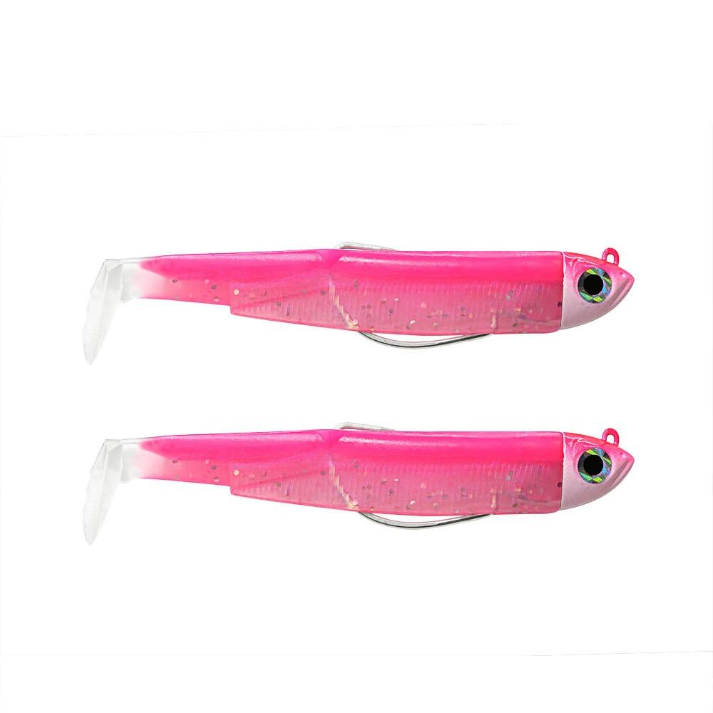 FIIISH Black Minnow No.2-9cm - Double Combo Shore - 5g - Rose Fluo - Bm1486
