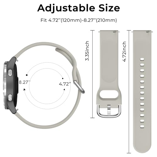 Image of Tobfit 18mm Silicone Watch Strap Compatible for Titan, Timex, Casio, Sonata,HMT etc,Quick Release Sport Loop Colorful Strap