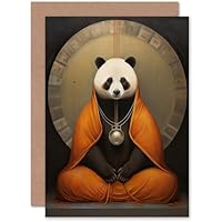Artery8 Yoga Panda Yogi Meditation Peace Calm Relax for Him or