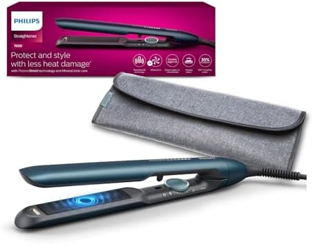 Straightener uit de Philips 7000-serie, ThermoShield-technologie,...