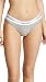Calvin Klein Women's Modern Cotton Thong Panty, Grey Heather, Medium