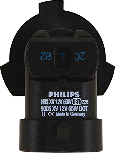 Image of PHILIPS 9005 X-tremeVision Upgrade Headlight Bulb, Pack of 2 | Halogen | Bright white
