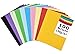 100 Blatt buntes DIN-A4 Ton-Papier, Ton-Zeichen-Papiere bunt, Set aus 10 Farben, bunte Blätter in 130g/m², Bastel-Bogen farbig, Zubehör zum Basteln, farbiges Material, DIY-Bedarf