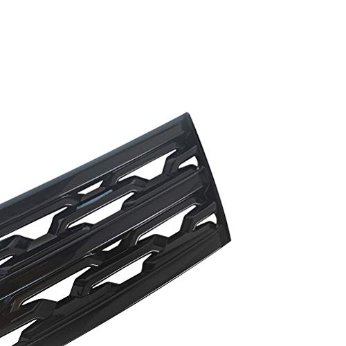 Ninte Grill Cover For 2018 2019 Ford Explorer - Painted Gloss Black Front Grille Covers #TOP3