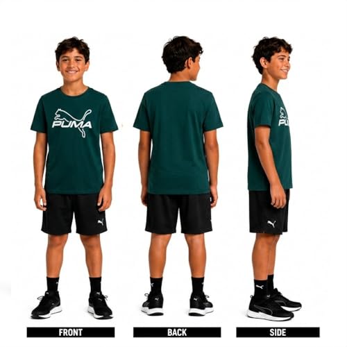 Image of PUMA Boys T-Shirts Athletic Crewneck Short Sleeve Tees (Sizes S-XL)