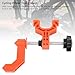 Alomejor Cycling Wheel Adjustment Tool, ABS Construction Cycling Rims Truing Stand for Cycling Rims Adjustment Tool (Orange)