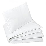 Bezug: 100% Microfaser (Polyester); Füllung: 100% High-Tech Hohlfaser (Polyester)