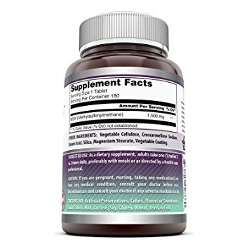 image for Amazing Nutrition Amazing Formulas MSM (Methylsulfonylmethane) Supplem