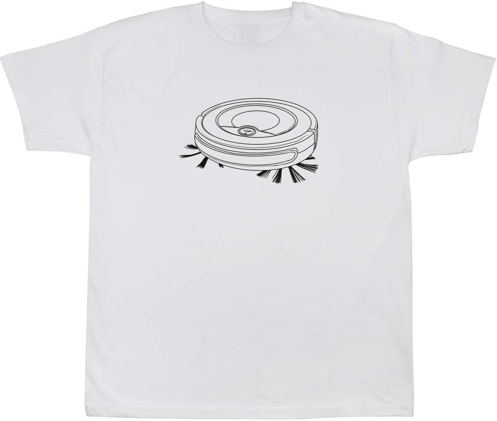Azeeda 'Robot Vacuum' Children's/Kid's Cotton T-Shirts (TS039743)