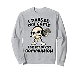 Photo Gallery divertente prima comunione prima comunione ragazzo gamer gaming felpa Photo Gallery divertente prima comunione prima comunione ragazzo gamer gaming felpa