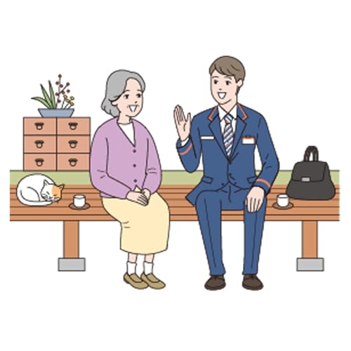 みまもり訪問サービス(3か月)[No.307]/ 見守り 岐阜県 特産品