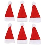 Accessoires de noël - chapeaux de père noël sont parfaits pour une décoration de table non , ils sont également parfaits pour pour réaliser des travaux manuels plus , décorations de noël