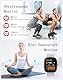 HUAKUA Smartwatch Damen Herren mit Telefonfunktion,1.85 Smart Watch mit Schrittzähler/SpO2/ Pulsmesser/Schlafmonitor/Sportuhr 100+Sportmodi,Fitness Tracker IP68 Wasserdicht für Android iOS Handy
