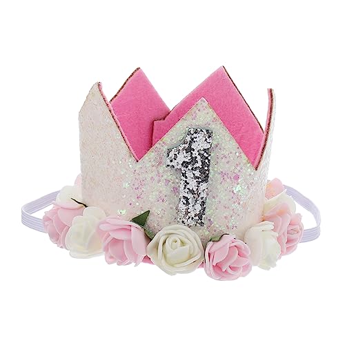 Mejores review On-line Corona goma Eva al mejor precio. 35 Beavorty 2 Uds Corona Diadema Para Niñas Bandas De Goma Para El Cabello Bandas Para El Cabello Diadema Para Niña Tiara De Princesa Con Brillo Tocado Eva Diadema Digital...
