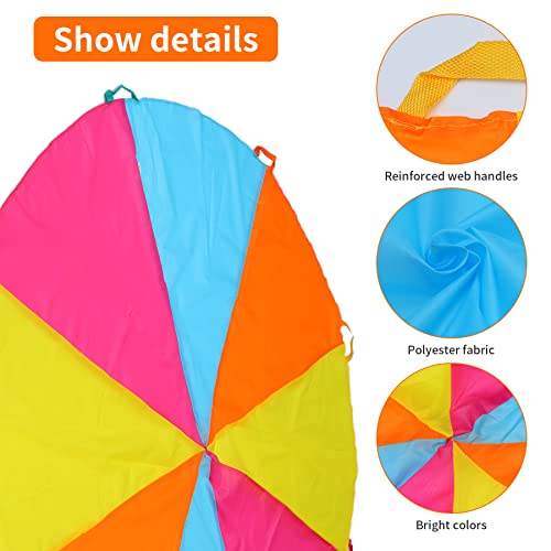 Image of 10ft Play Parachute, Play Parachute Toy for Kids