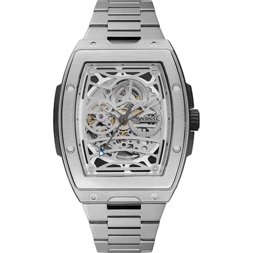 Montre Automatique Ingersoll 1892 Challenger Acier Argenté