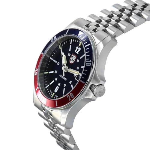 Luminox Zegarek do nurkowania XS.0914, Niebieski, czerwony, elegancki