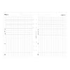 Filofax Organizer Refill, A5 Size, Finances Refill, White Paper, 8.25 x 5.75, 25 Sheets (B340618)