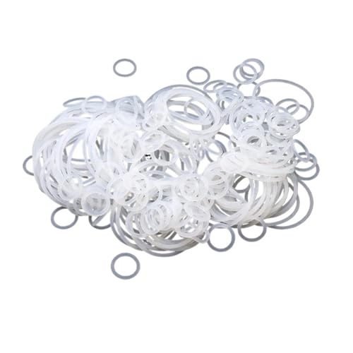 Wen ST 10Pcs VMQ O Ring Seal Gasket Thickness CS 1.5mm OD 5~80mm Silicone Rubber Insulated Water Proof Washer Round Shape Nontoxi(OD 45MM ID 42MM_CS 1.5MM)