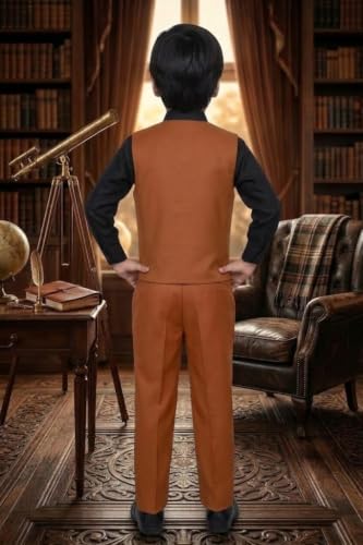 Image of 3-Piece Shirt, Trouser, Waistcoat with Bow-Tie Boy's Suit Set for Party, Wedding, Birthday VC405