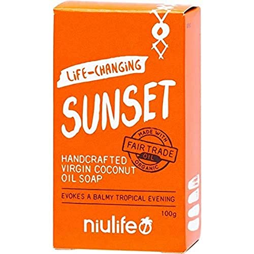 Niulife Coconut Oil Virgin Sunset Soap 100 g