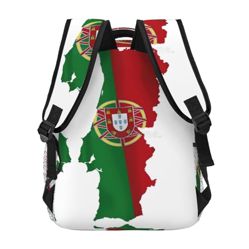 Mochila de mapa de Portugal para evitar exceso de equipaje 4