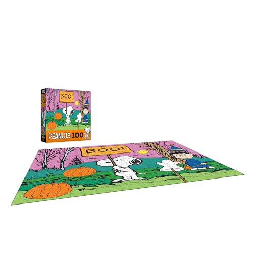 Roseart 8674ZZA Peanuts - Boo! - 100 Piece Jigsaw Puzzle thumb #2