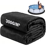 Belmeri 10ft Hot Tub Mat, Pool Ground Mat, Swimming Pool Mats for Under Pool, Lazy Spa Mats for Under Hot Tub – Inflatable Hot Tub Outdoor Protector Backing, Increases Service Life