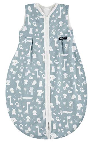 Alvi Mäxchen light Sommer Schlafsack Animals puderblau
