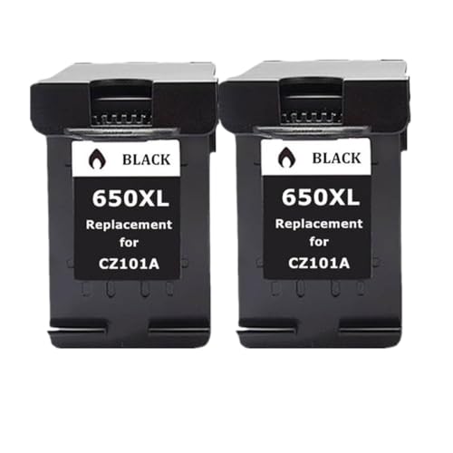Cartouche d'encre Deskjet 4645 2515 pack 2 pièces noir imprimante jet d'encre