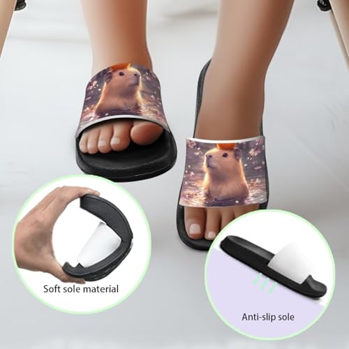 Image of Slides for Boys Girls Quick Drying Kids Slides Sandals Non-Slip