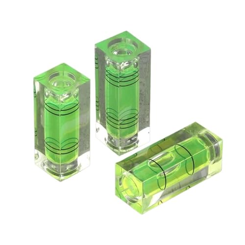 Bulles acryliques carrées 10x10x29mm à haute transparence pour mesure de précision