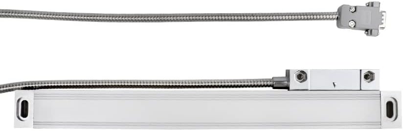 LIAMOS Linear Ruler Linear Scale for Lathe Mill CNC Machines Working Length 0-1000mm 5U 5V TTL Signal Linear Encoder,Precise Measurement(Working Length 700mm)